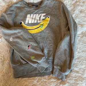 Nike pullover banana sweater